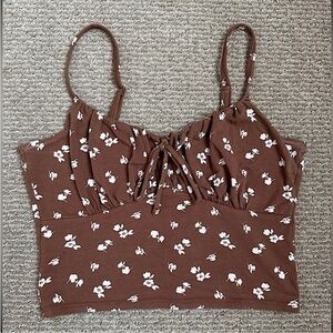 Hollister Floral Tank Top